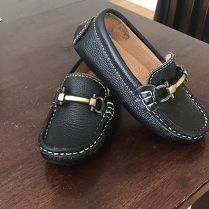 Toddler leather loafers